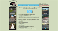 Desktop Screenshot of massadandsons.com